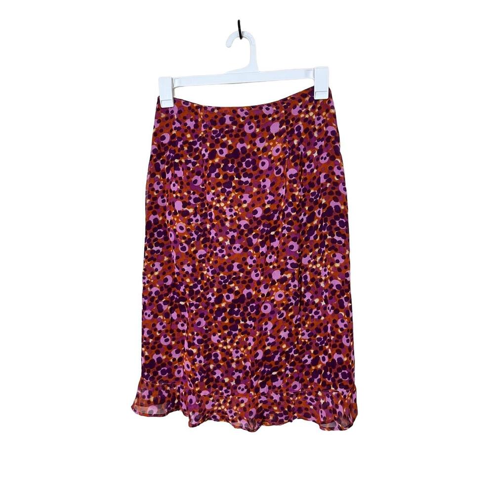Carol Anderson Collection Vintage Knee Length Floral skirt Size‎ 4